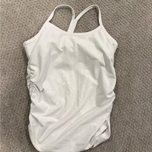 Beyond the Bump White Maternity Tank